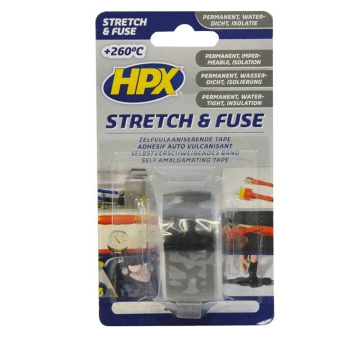 HPX Stretch & Fuse Vulkaniserende Tape -  25mm X 3m