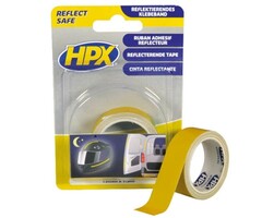 HPX Reflecterende tape geel 19MM X 1,5M