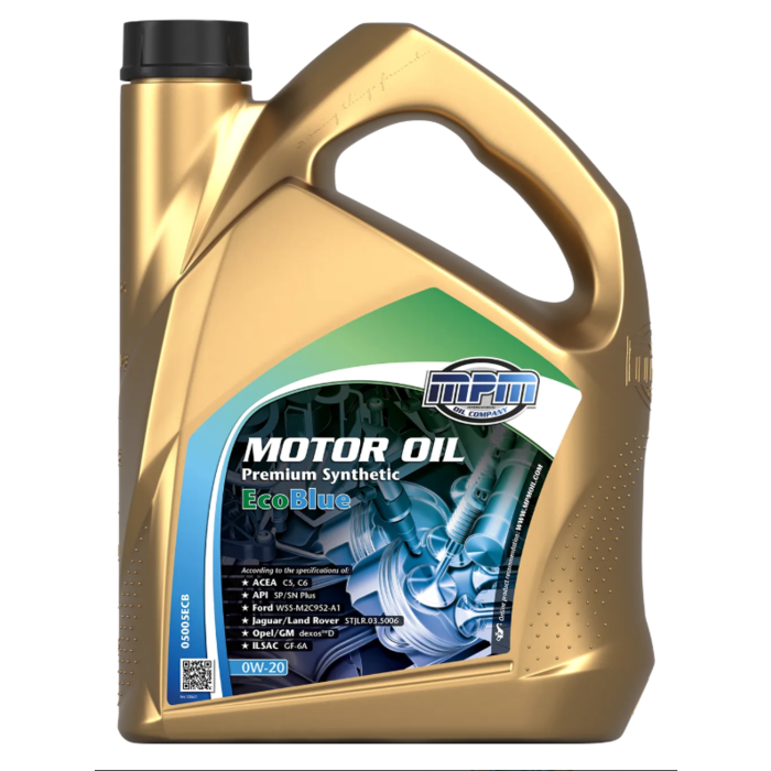 MPM 0W20 Premium Synthetic EcoBlue - 5 Liter 05000ECB