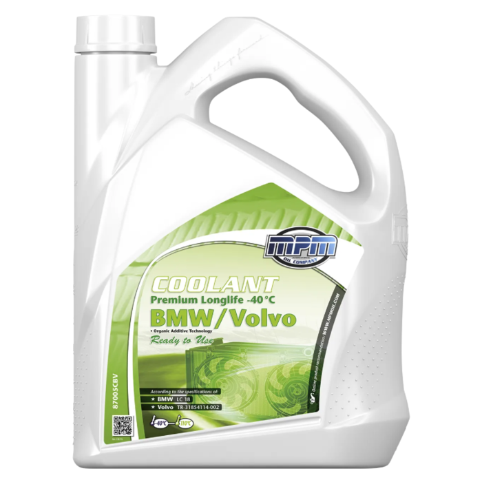 MPM Koelvloeistof -40°C BMW/Volvo - 5 Liter 87000CBV