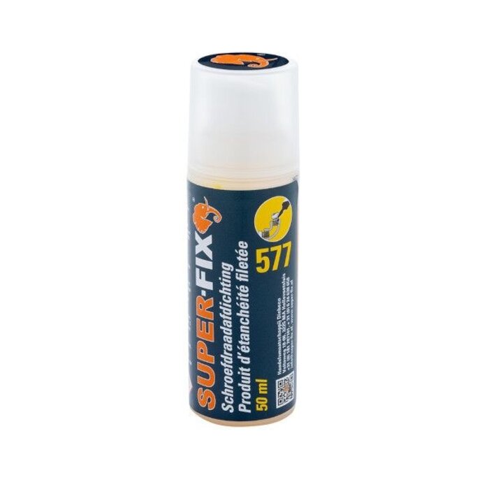 Super-Fix Schroefdraad afdichting 577 - Geel - Max. M80