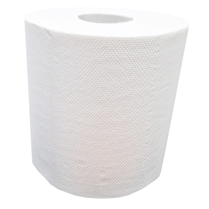 Holland Papier Groep 264 X Handdoekrol Midi Centerfeed 100% cellulose 2 laags geperforeerd - 19 cm c 160 m