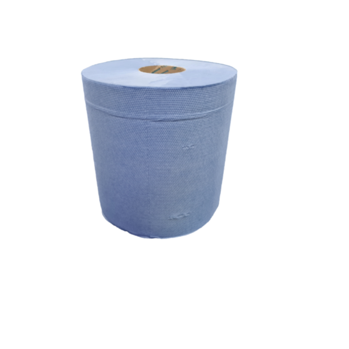 Holland Papier Groep 264 X Handdoekrol Midi Centerfeed 100% cellulose blauw 2 laags 20 cm x 135 m