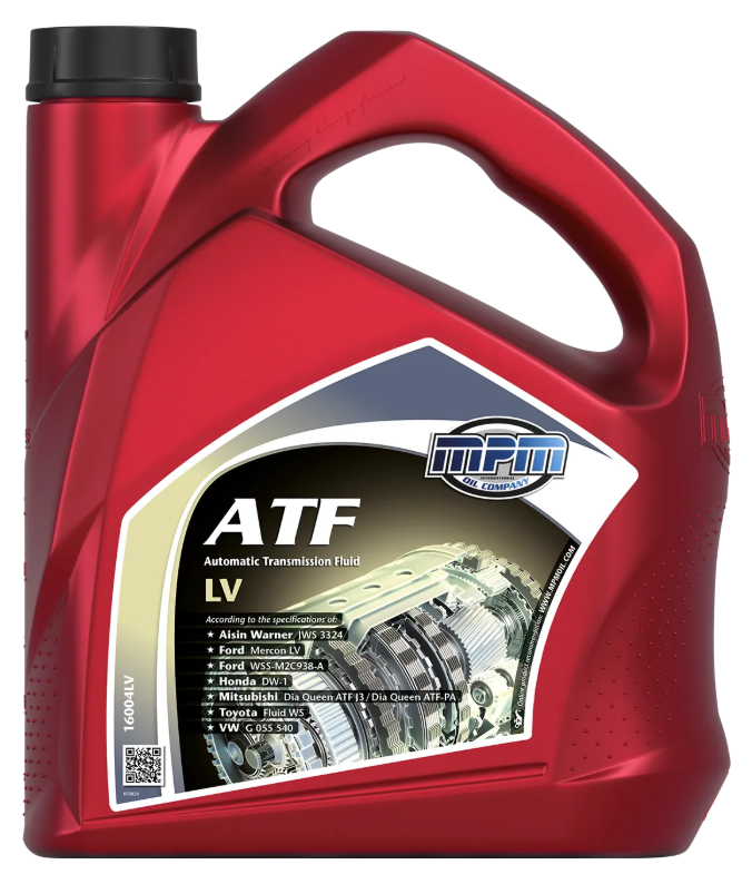 MPM Automatische Versnellingsbakolie ATF olie LV l 4 liter l 16004LV