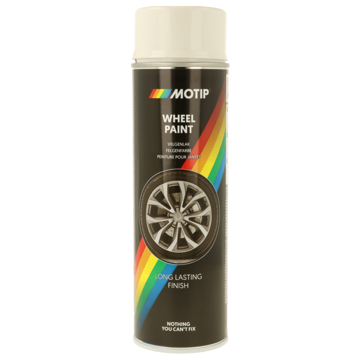 Motip Spuitbus velgenlak wit 500ML 04003