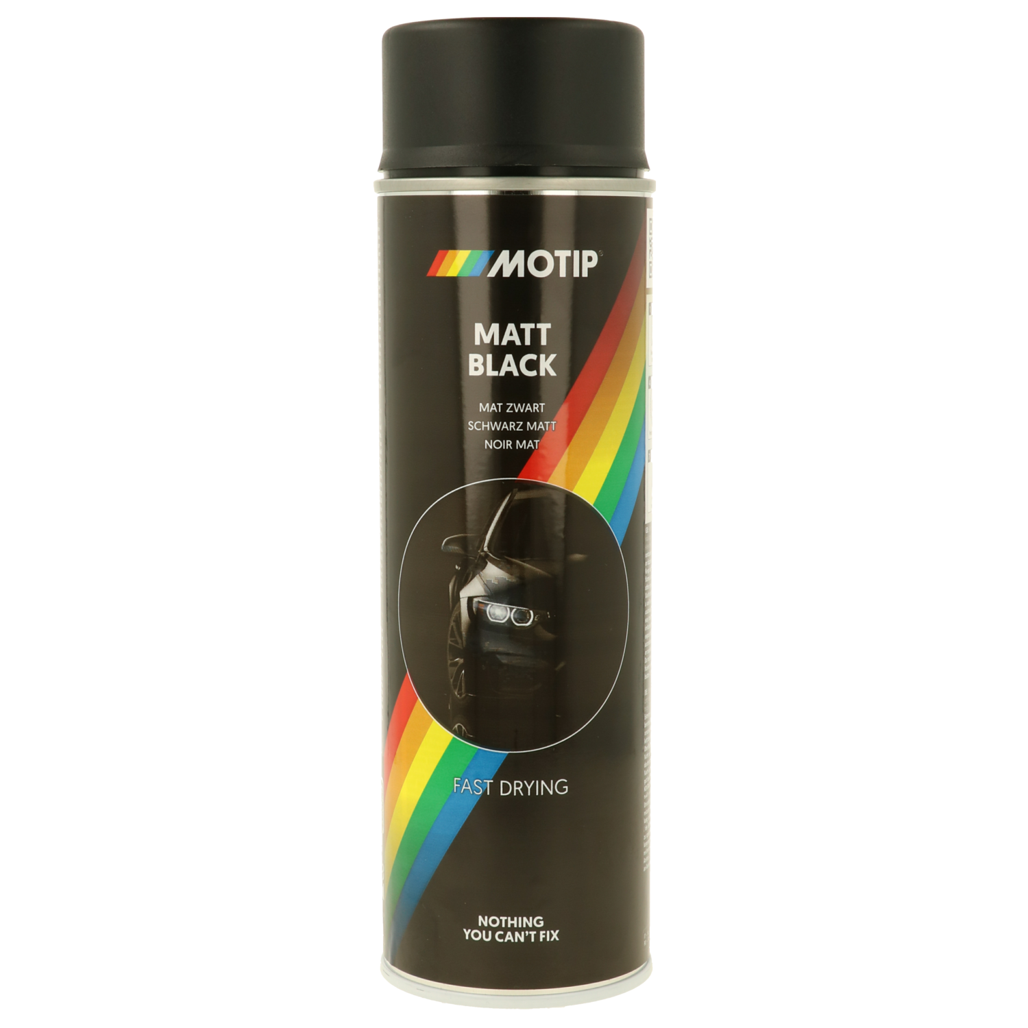 Dupli Color Spuitlak RAL 9005 Diepzwart - 400ML