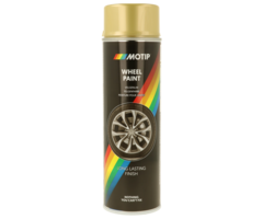 Motip Velgenlak goud | 500 ml spuitbus / spray | nummer 04008