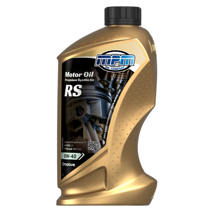 MPM Motorolie 0W40 Premium Synthetic Renault Sport Alpine l 1 Liter l 05001RS