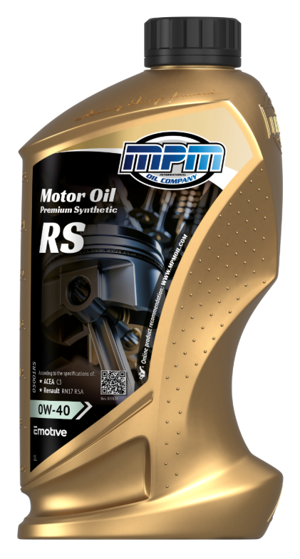 MPM Motorolie 0W40 Premium Synthetic Renault Sport Alpine l 1 Liter l 05001RS