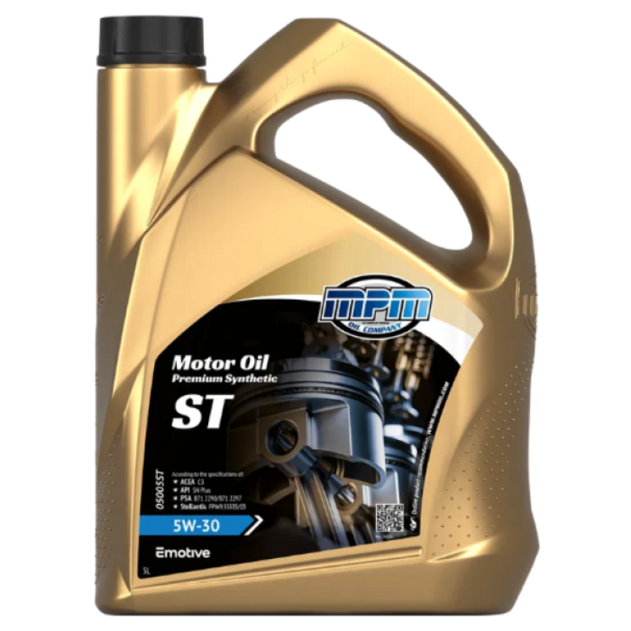 MPM Motorolie 5w30 ST Premium Synthetic I 5 liter I 05005ST