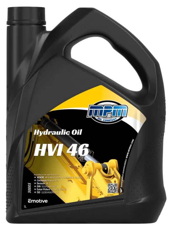 MPM Hydraulische Olie HVI 46 | 5 Liter | 30000