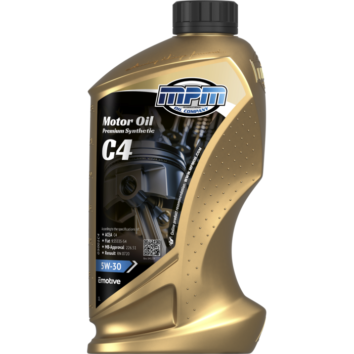 MPM Motorolie 5w30 C4 Renault Premium Synthetic | 1 Liter | 05001C4