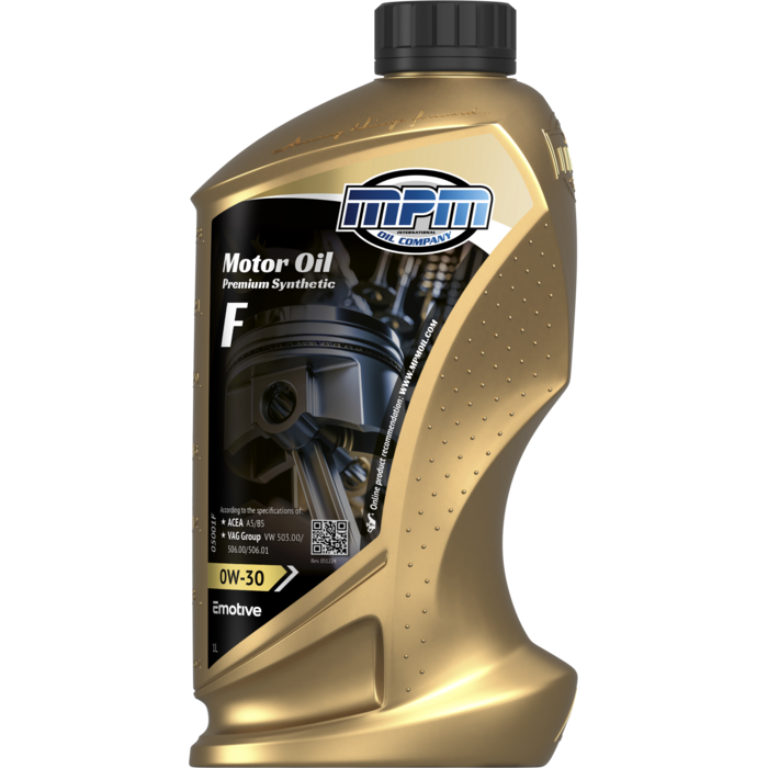 MPM Motorolie 0w30 Longlife II VAG Premium Synthetic | 1 Liter | 05001F