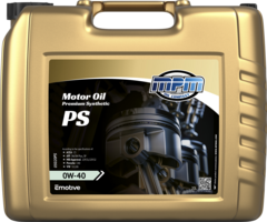 MPM Motorolie 0W40 premium synthetic PS | 20 Liter | 05020PS