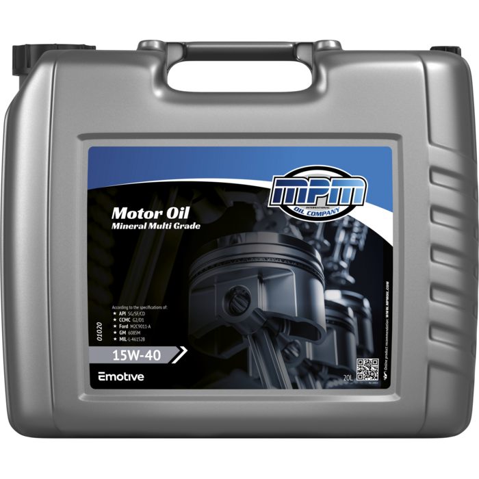 MPM Motorolie15W40 Multi Grade | 20 Liter | 01000