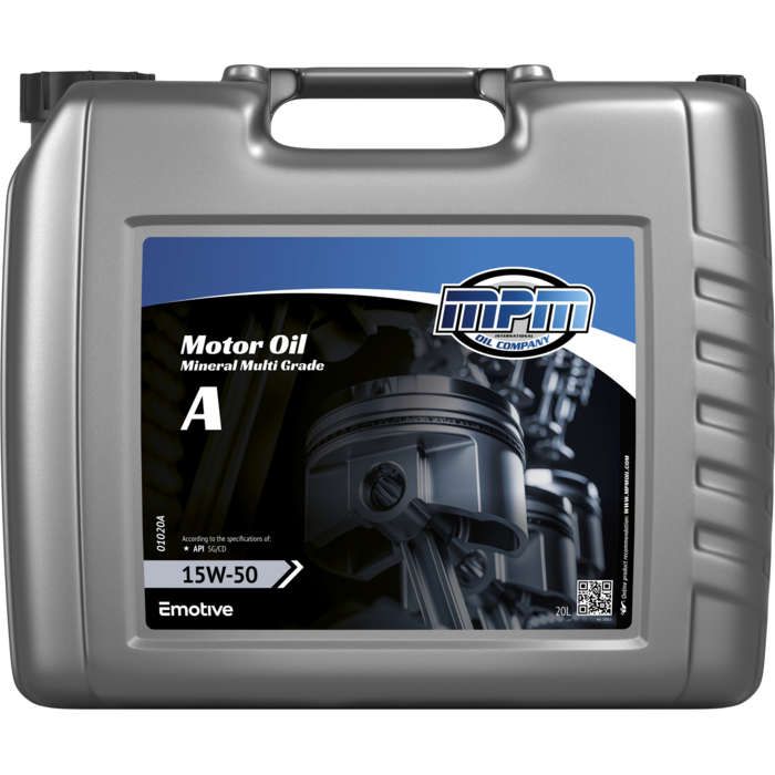 MPM Motorolie 15W50 Multi Grade | 20 Liter | 01000A