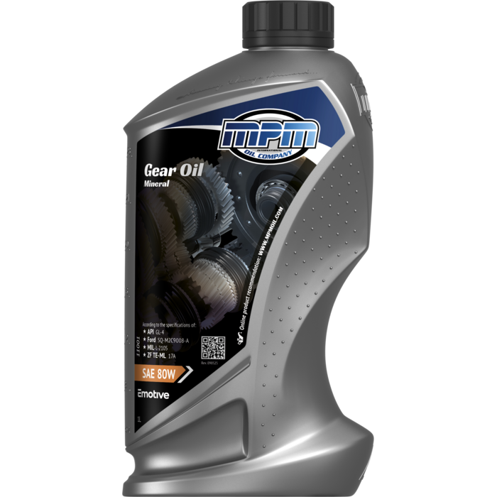 MPM Gearbox Oil SAE 80W GL-4 Mineral 1 ltr