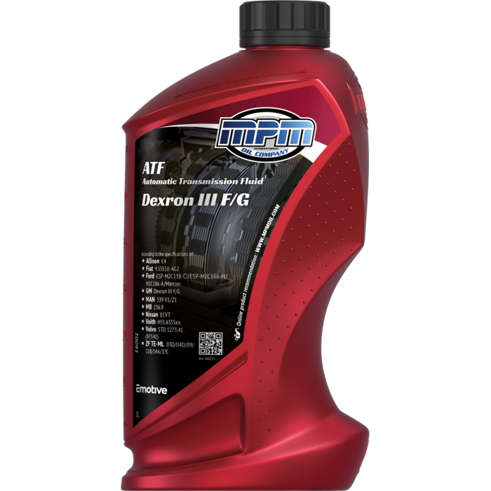 MPM ATF Automatic Transmission Fluid Dexron III F