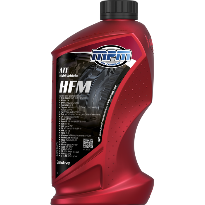 MPM ATF Automatische Versnellingsbakolie HFM | 1 Liter | 16001HFM