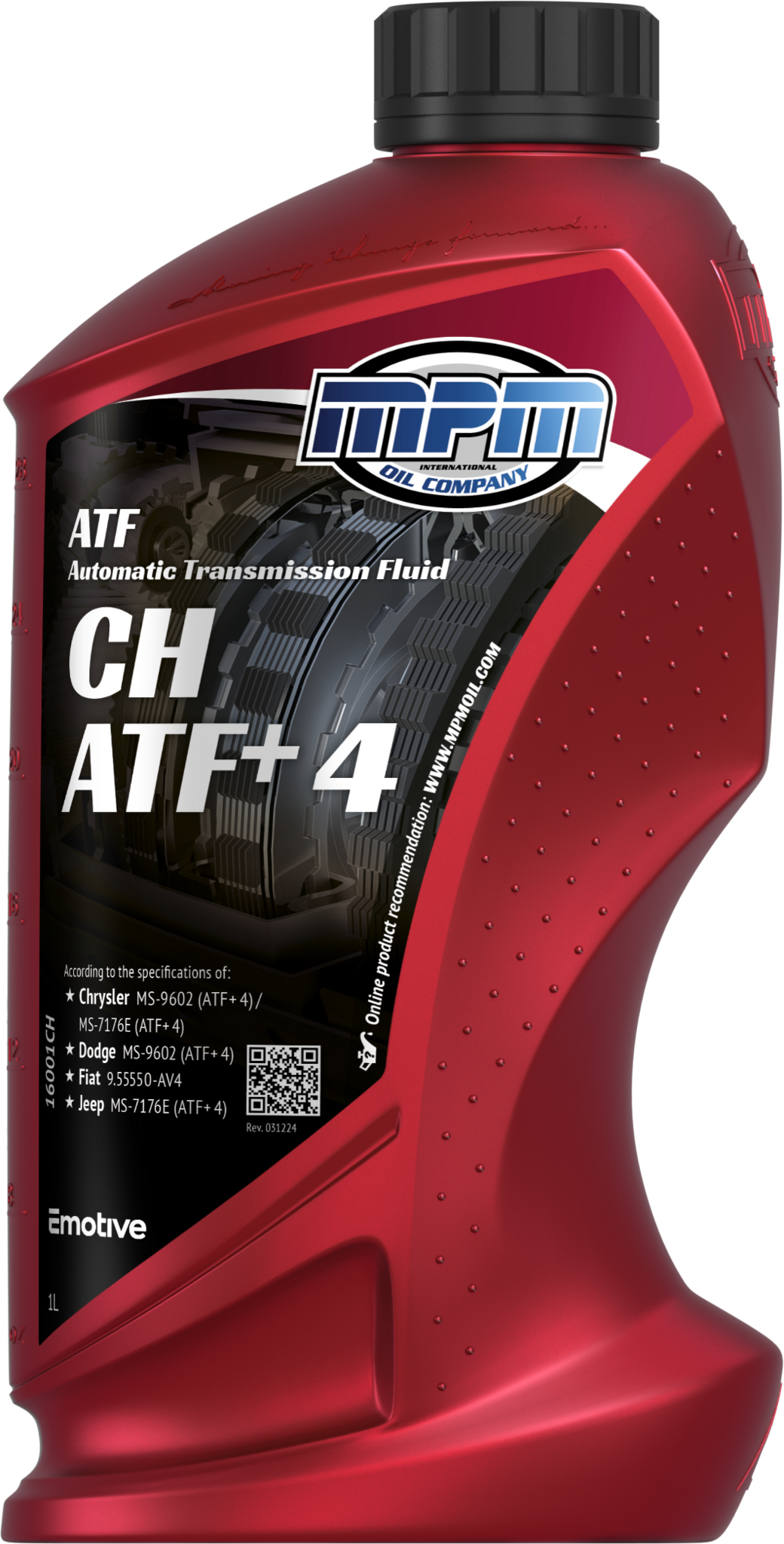 MPM ATF Automatic Transmission Fluid ATF+4 Chrysl