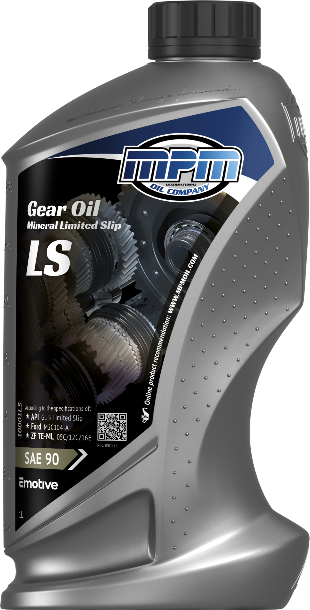 MPM Gear Oil SAE 90 GL-5 Mineral Limited Slip 1 l 10001LS