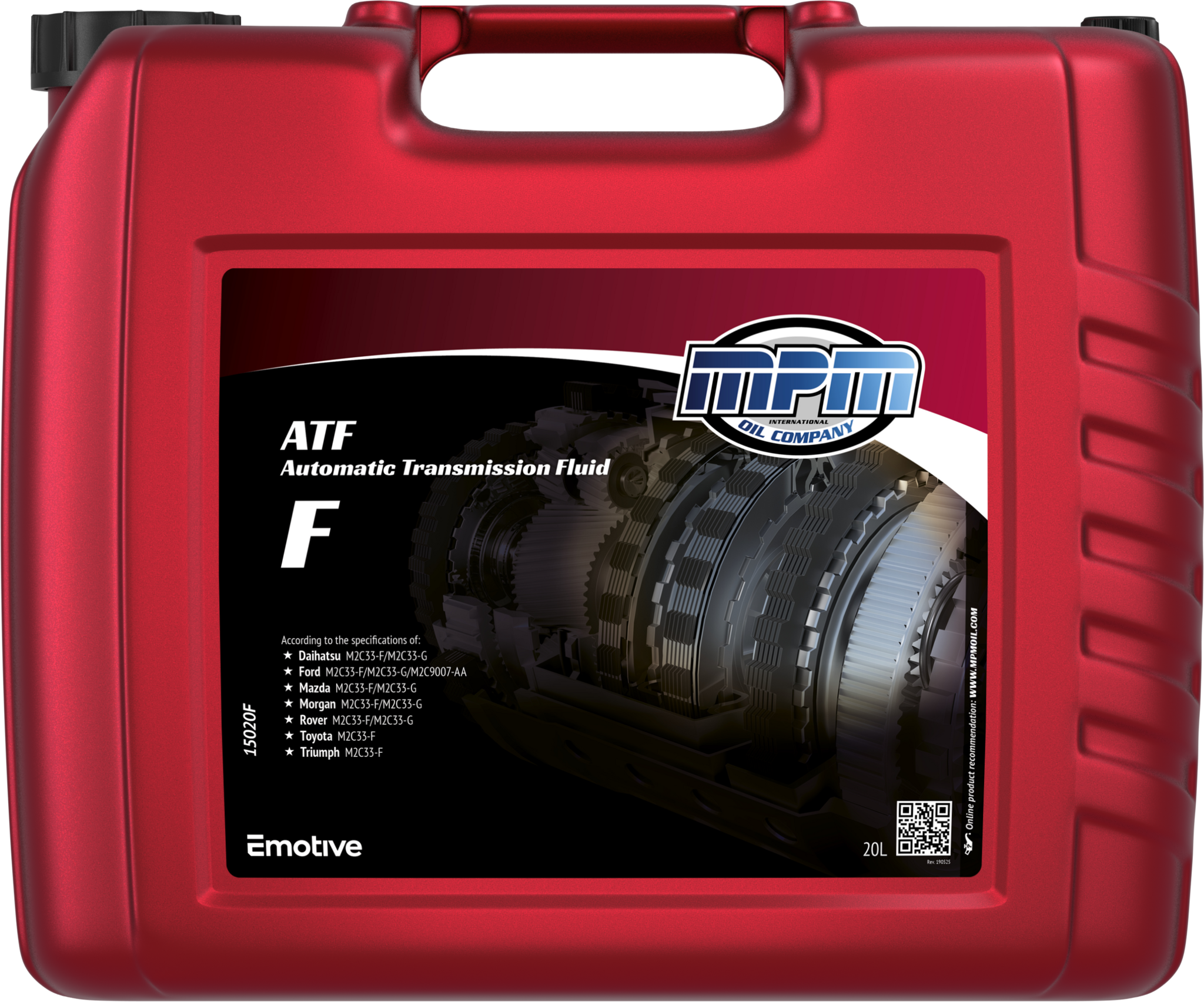 MPM ATF Automatische Versnellingsbakolie Ford | 20 Liter | 15020F
