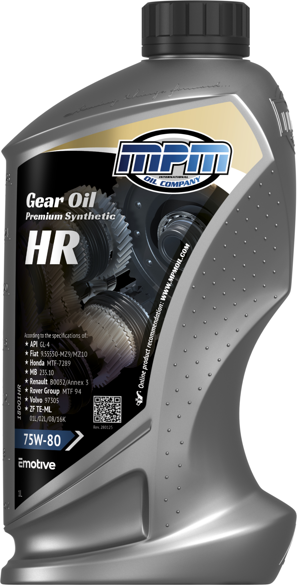 MPM Gearbox Oil 75W-80 GL-4 Prem.Synth.Honda / Ro