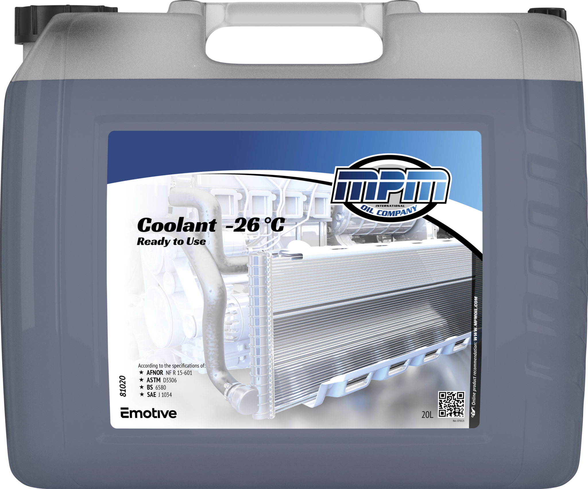 MPM Koelvloeistof -26°C - 20 Liter 81000