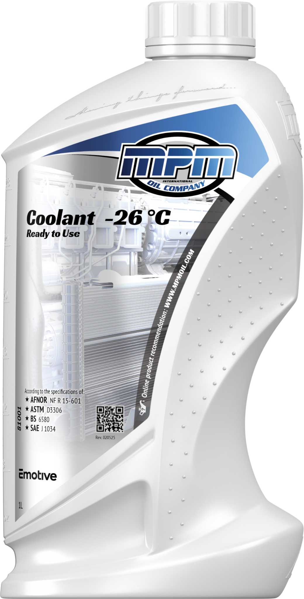 MPM Koelvloeistof -26°C - 1 Liter 81001