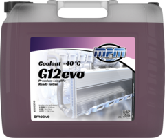 MPM Koelsvloeistof -40°C G12 EVO | MPM | 20 Liter | 87020CEVO