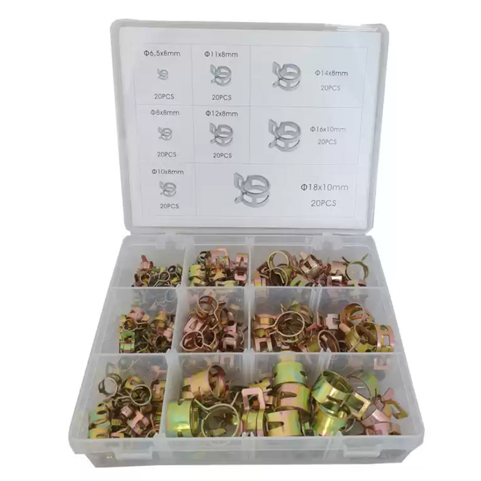 Weber Tools Oorklemmen assortiment 6,5 t/m 18 mm FD-1285