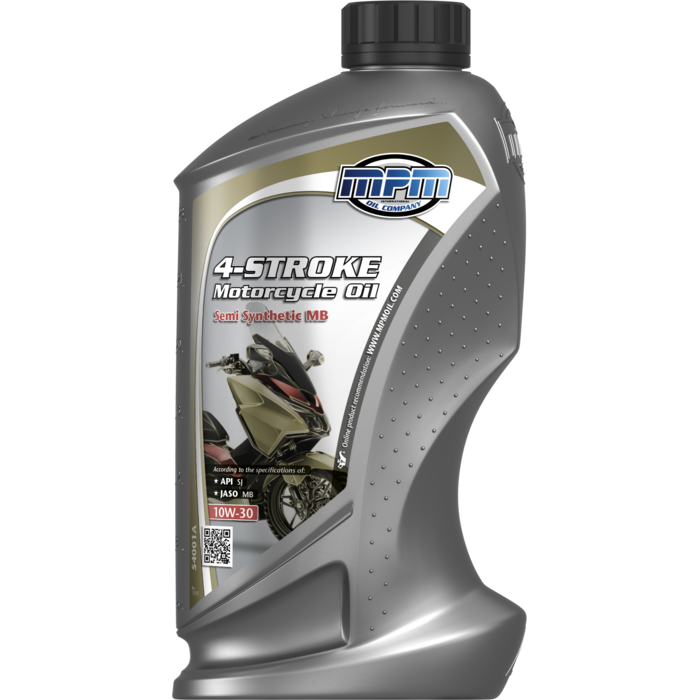 MPM 10w30 4 takt Scooter motorolie l Half Synthetisch l 1 liter l 54001A