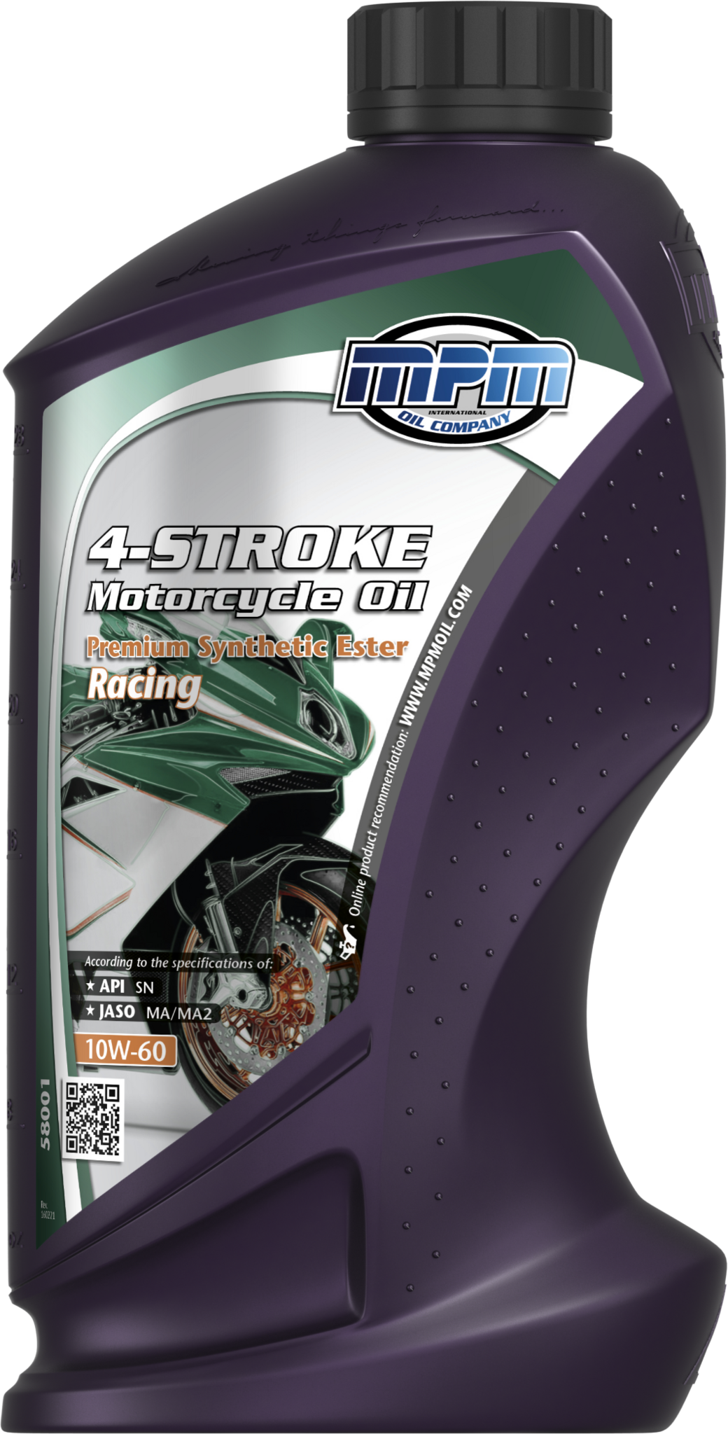MPM Motorfiets motorolie 4 takt 10w60