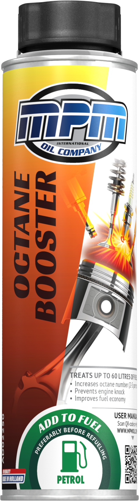 MPM Octaan Booster - 250 ML - AD02250