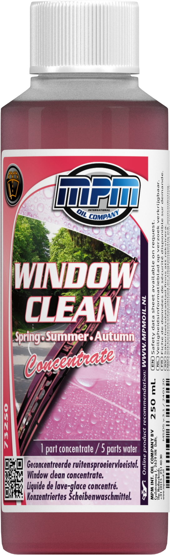MPM Zomer ruitensproeiervloeistof geconcentreerd - 250 ML - 73000