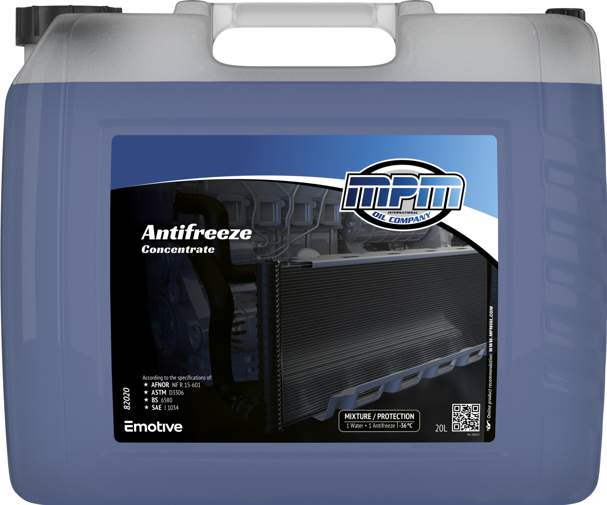 MPM Standaard Antivries Geconcentreerd | 20 Liter | 82020