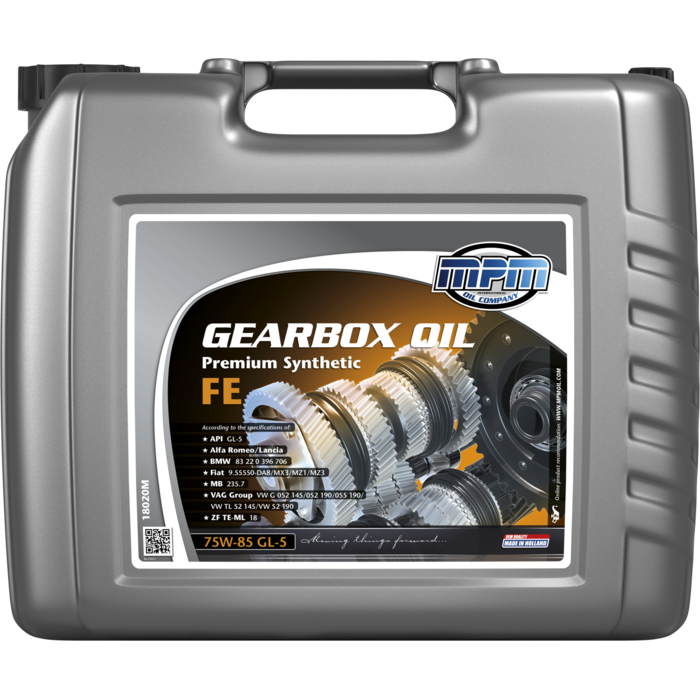 MPM Versnellingsbak Olie 75W85 GL5 Synthetisch FE | 20 Liter | 18020M