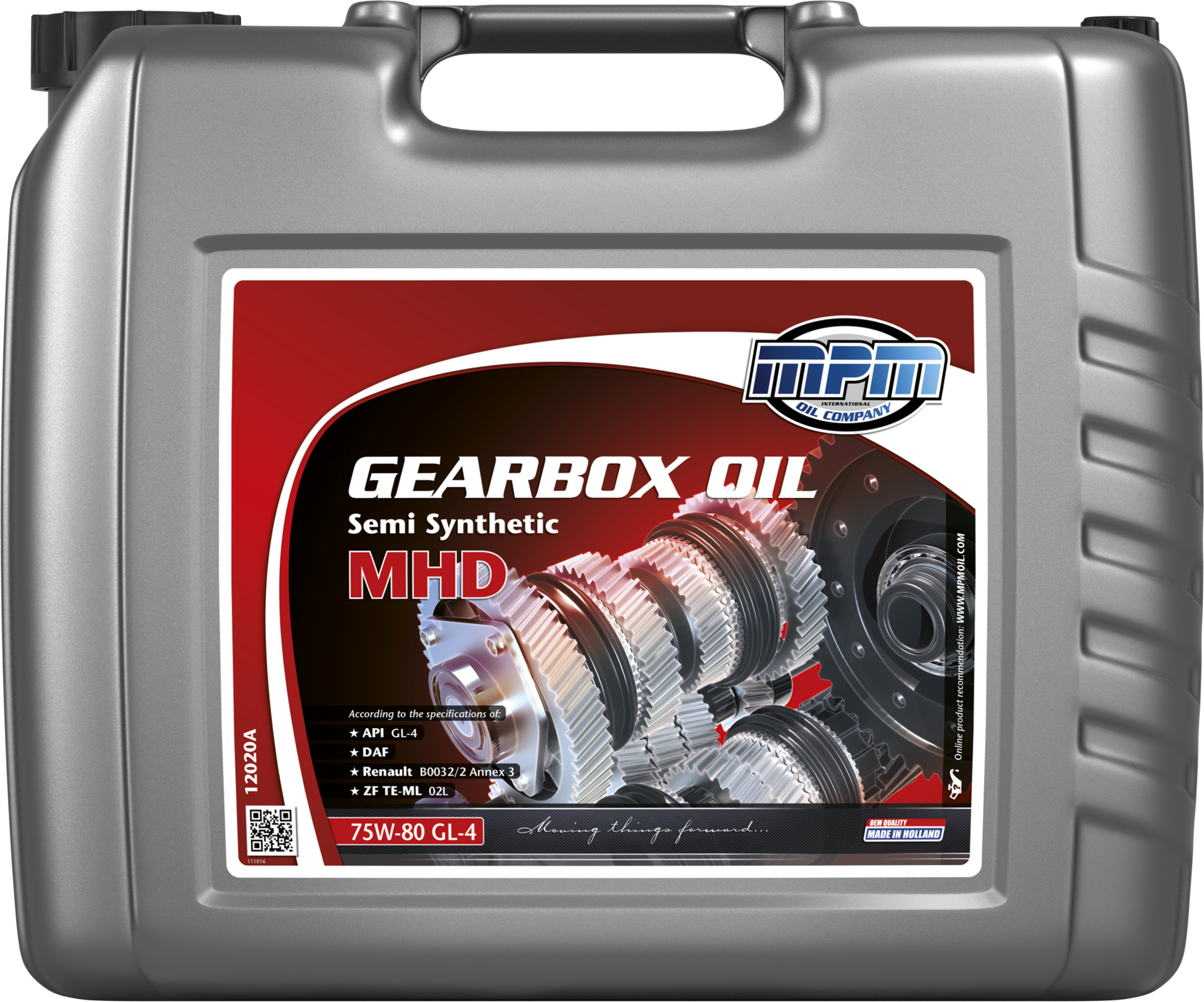 MPM Versnellingsbak Olie 75W80 GL4 Semi Synthetisch MHD | 20L | 12020A