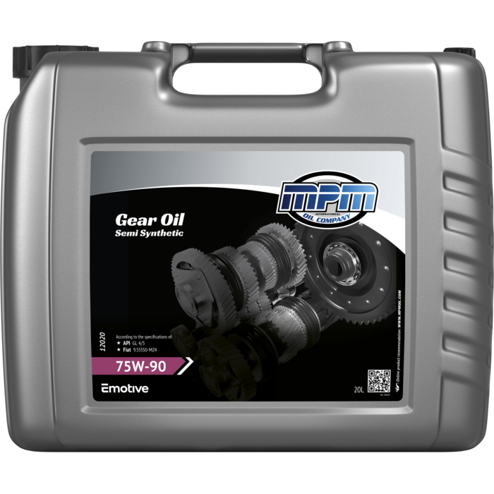 MPM Versnellingsbak Olie 75W90 GL4/5 Semi Synthetisch | 20 Liter | 12020