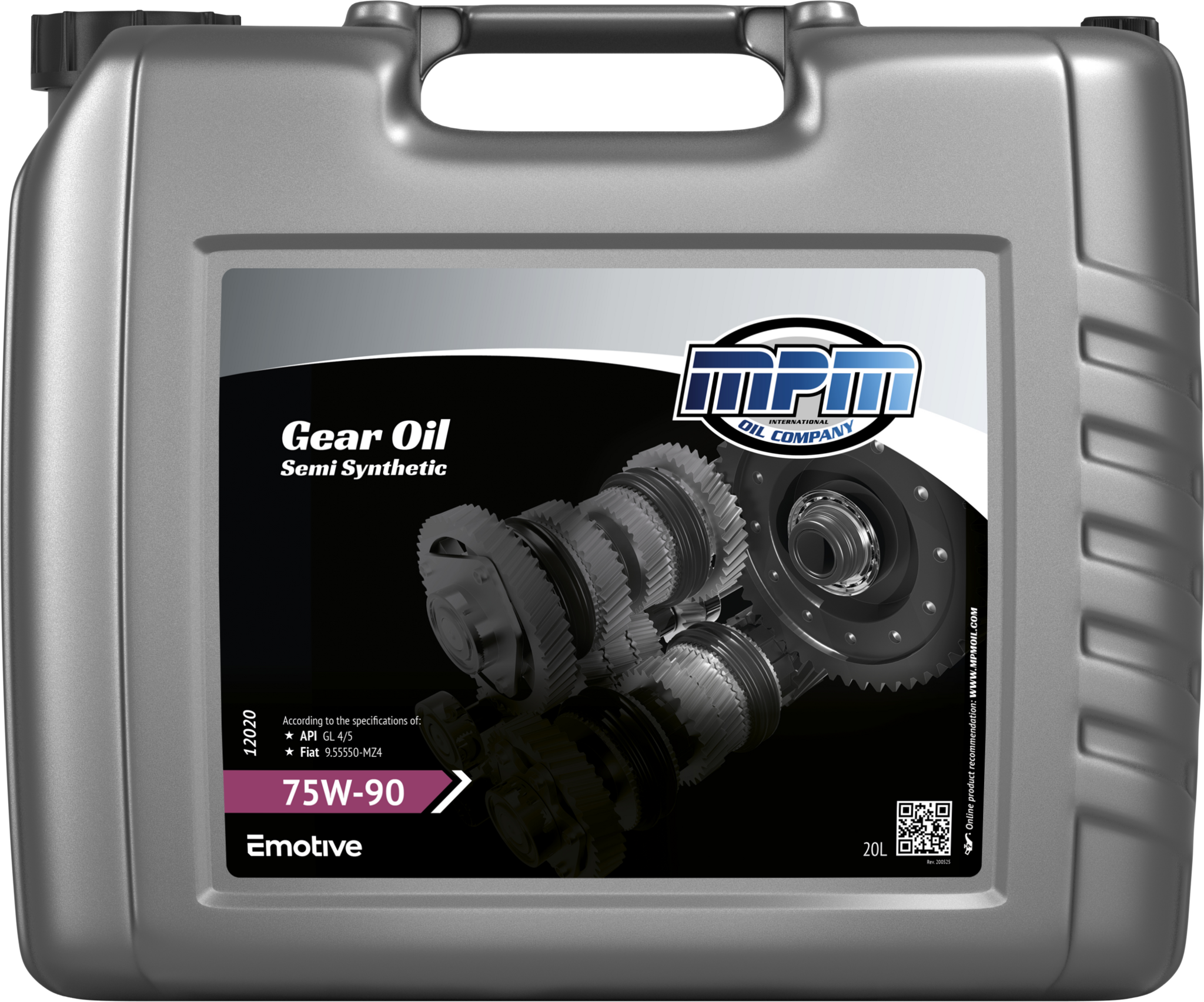 MPM Versnellingsbak Olie 75W90 GL4/5 Semi Synthetisch | 20 Liter | 12020