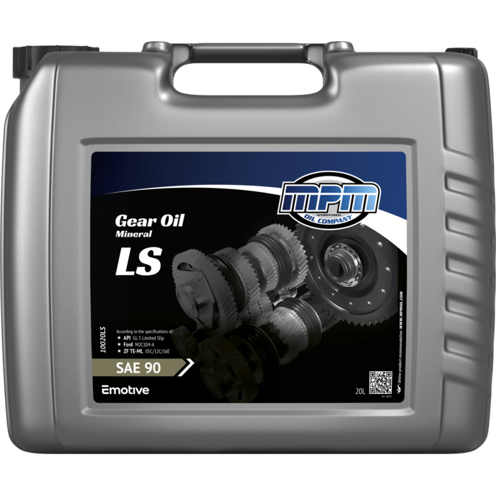 MPM Versnellingsbak Olie SAE 90 GL5 Mineraal | 20 Liter | 10020LS