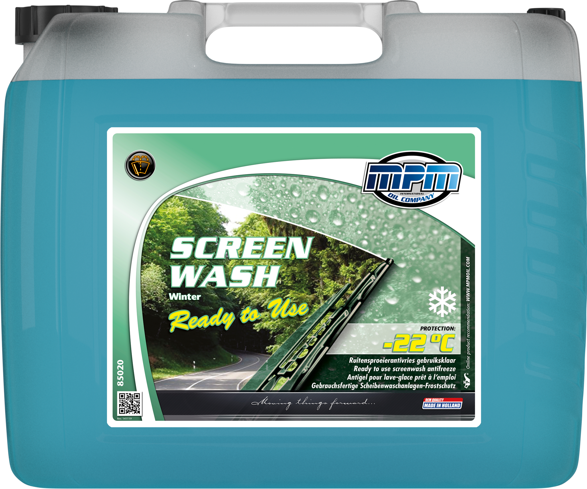 MPM Screenwash Ready to Use -22°C - 20 liter