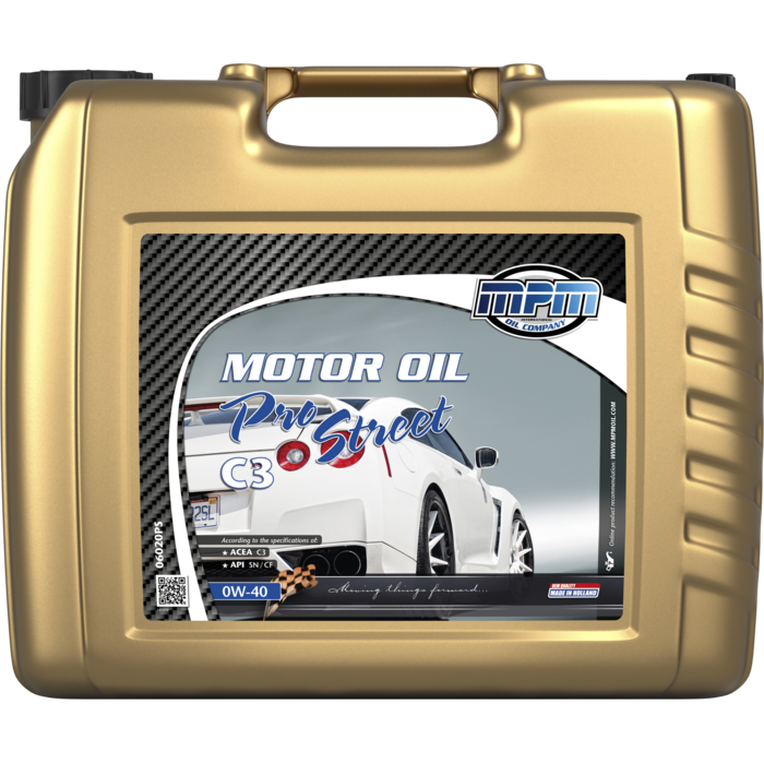 MPM Motorolie 0W40 Pro Street C3 | 20 Liter | 06020PS