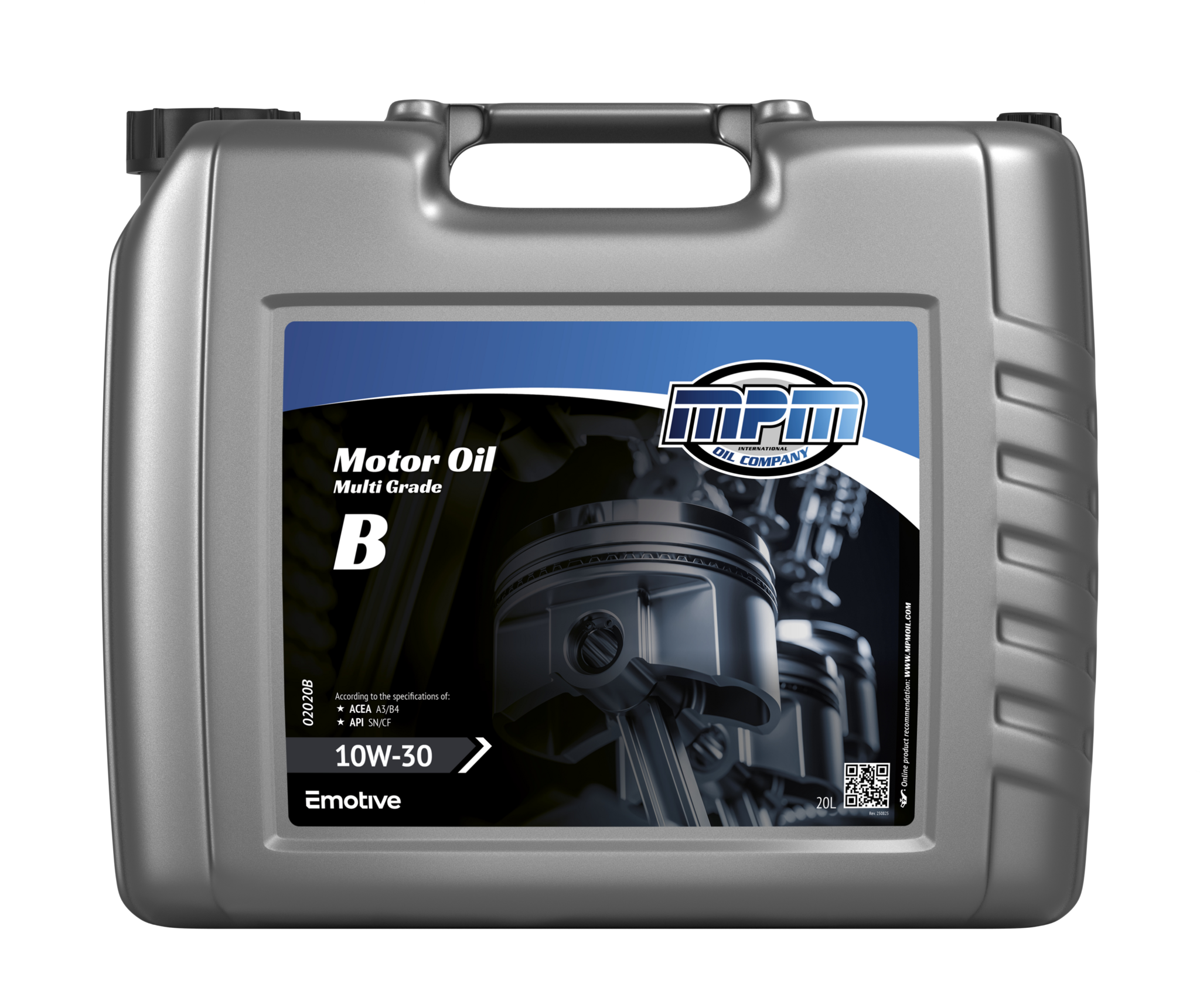 MPM Motorolie 10W30 Multi Grade | 20 Liter | 02020B