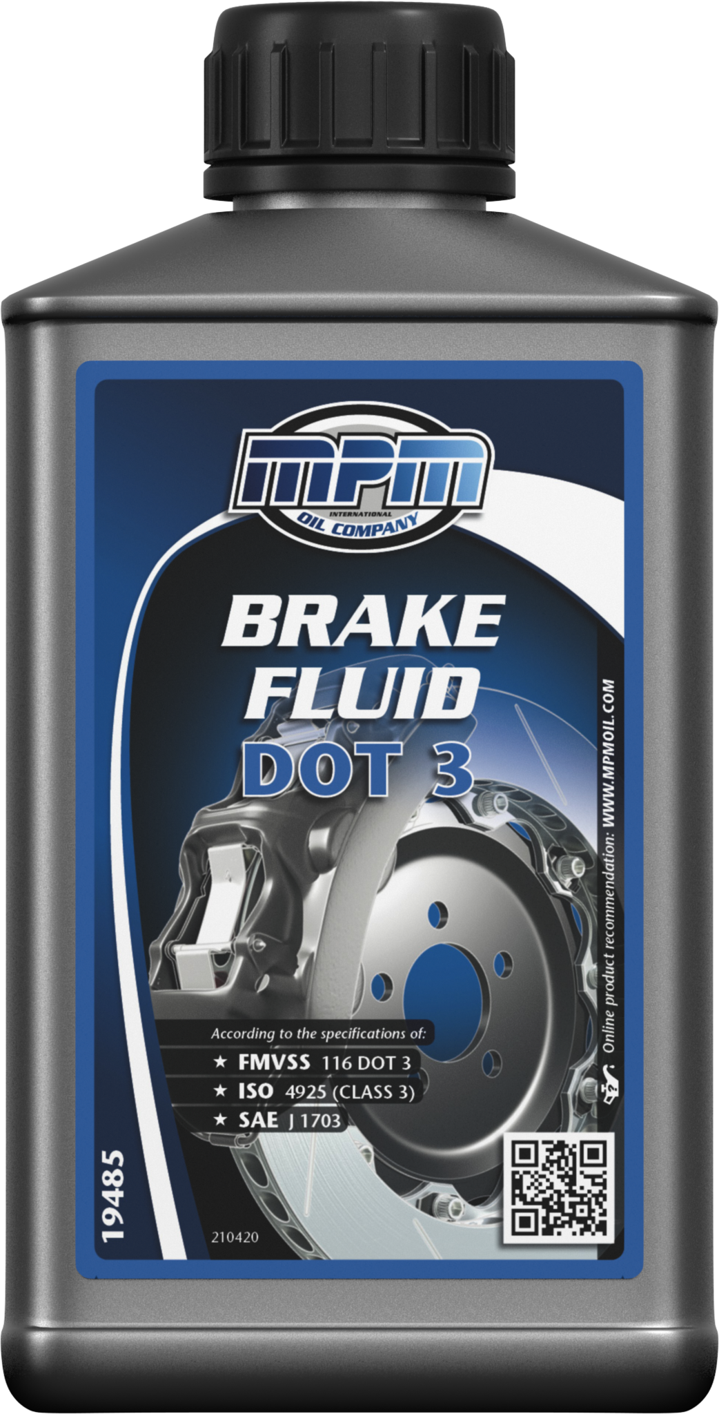MPM Remvloeistof DOT 3 MPM 500 ML 19485