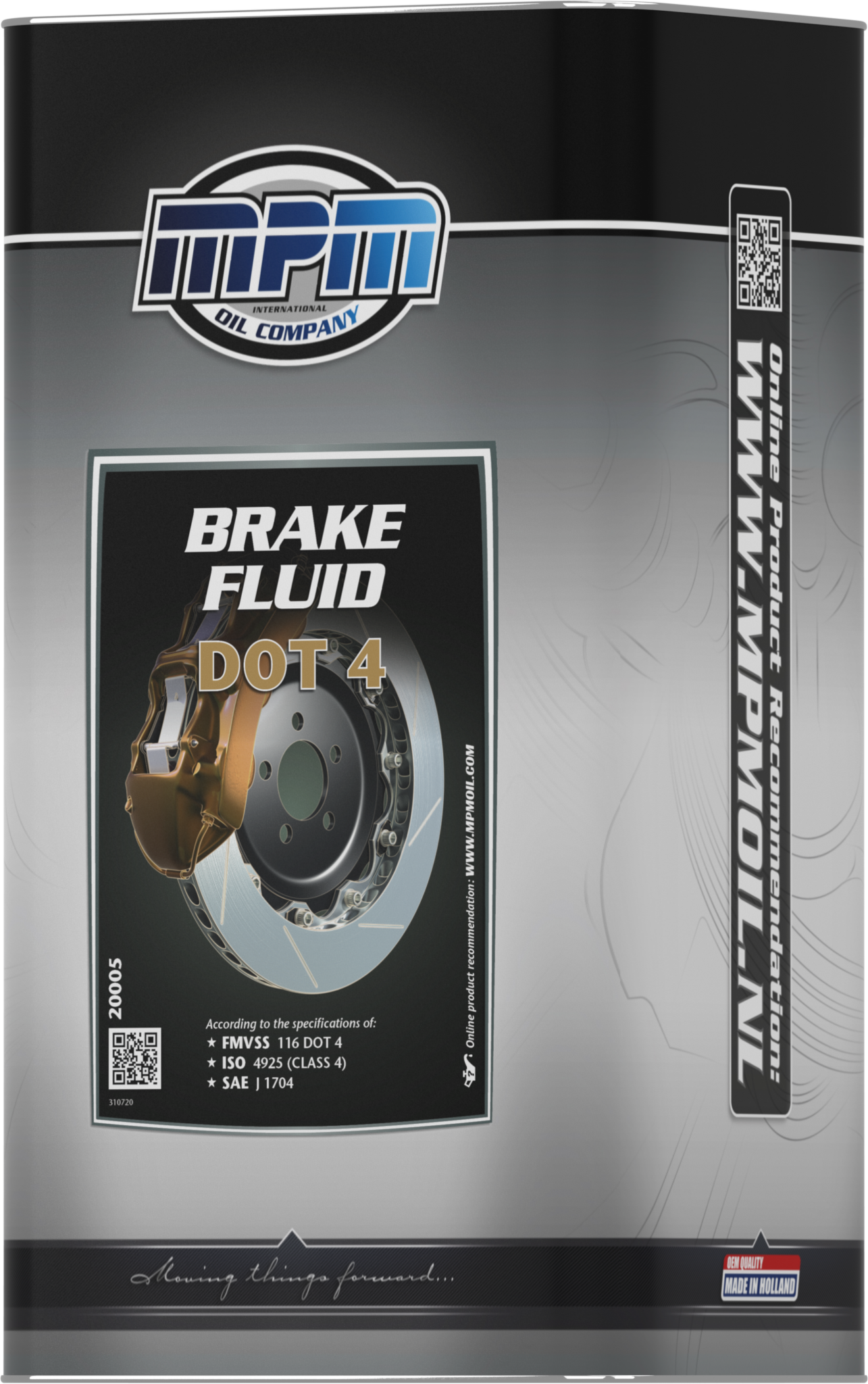 MPM Remvloeistof DOT 4 MPM 5 Liter 20005