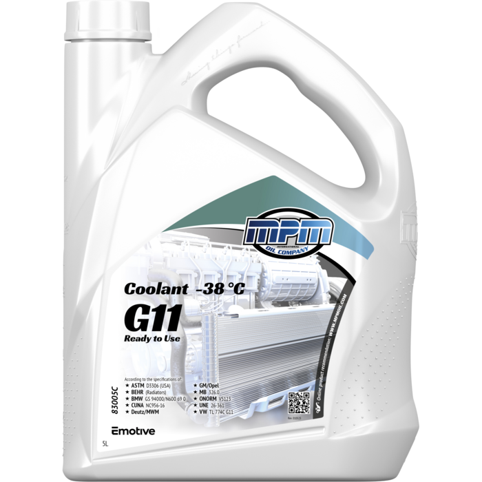 MPM KOELVLOEISTOF -38 GROEN MPM 5 LITER