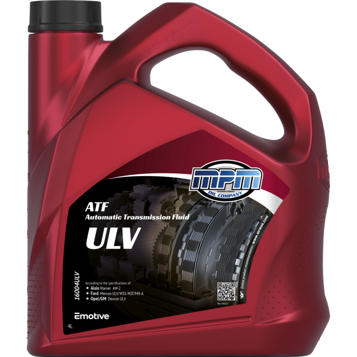MPM ATF Automatische Versnellingsbakolie ULV | 4 Liter | 16004ULV