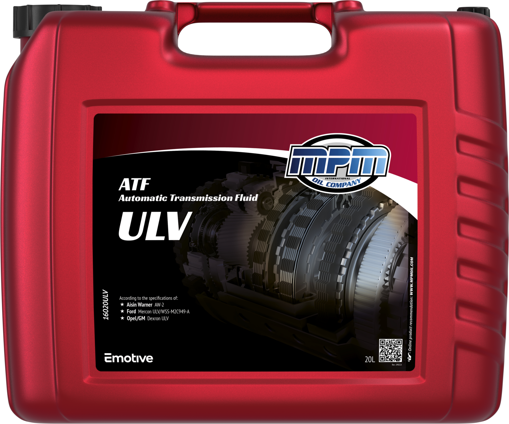 MPM ATF Automatische Versnellingsbakolie ULV | 20 Liter | 16020ULV