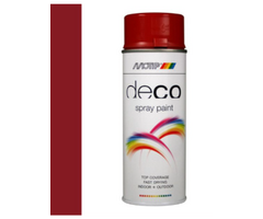 Motip Deco paint 400 ML ral 3003 Robijn rood HG